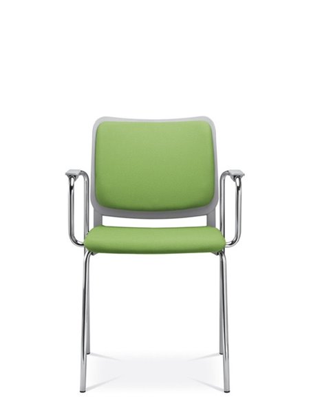 Кресло LD SEATING TIME 172-N4, BR для посетителей, на ножках