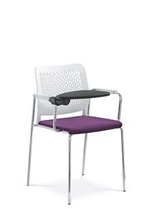 Кресло LD SEATING TIME 171-N4, BR+TP для аудиторий, с откидным  столиком
