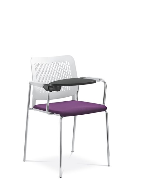 Кресло LD SEATING TIME 171-N4, BR+TP для аудиторий, с откидным  столиком