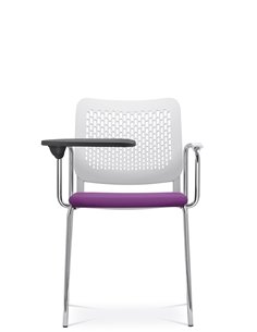 Кресло LD SEATING TIME 171-N4, BR+TP для аудиторий, с откидным  столиком 2