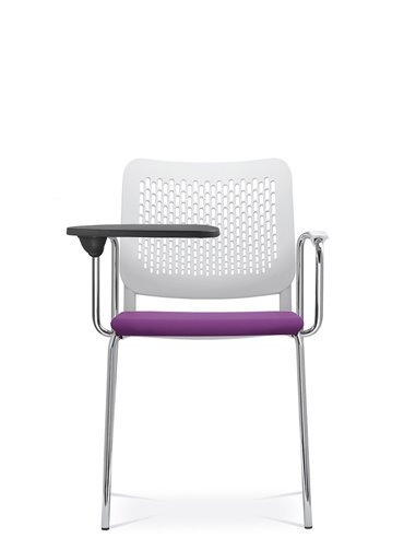 Кресло LD SEATING TIME 171-N4, BR+TP для аудиторий, с откидным  столиком