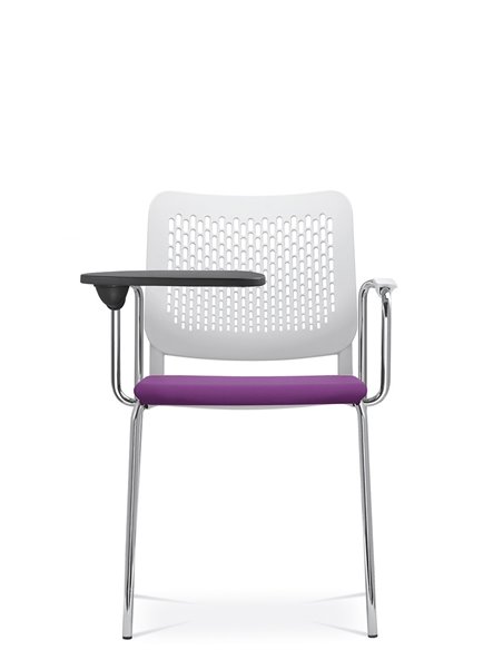 Кресло LD SEATING TIME 171-N4, BR+TP для аудиторий, с откидным  столиком