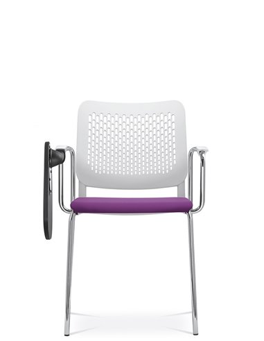 Кресло LD SEATING TIME 171-N4, BR+TP для аудиторий, с откидным  столиком