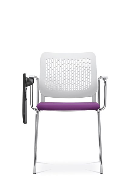 Кресло LD SEATING TIME 171-N4, BR+TP для аудиторий, с откидным  столиком