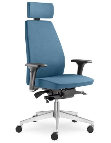 Кресло LD SEATING ALVA 330 SYS-N6, HO эргономичное, с высокой спинкой