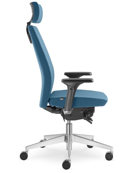 Кресло LD SEATING ALVA 330 SYS-N6, HO эргономичное, с высокой спинкой