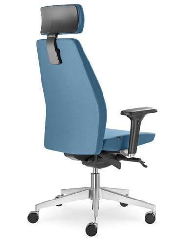 Кресло LD SEATING ALVA 330 SYS-N6, HO эргономичное, с высокой спинкой