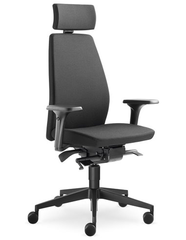 Кресло LD SEATING ALVA 330 SYS, HO эргономичное, с высокой спинкой