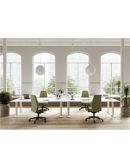 Кресло LD SEATING ALVA 330 SYA-N6 эргономичное, с высокой спинкой