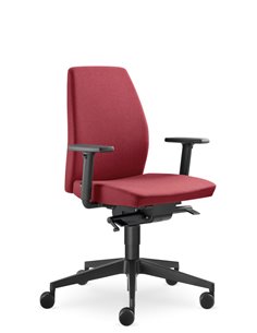 Кресло LD SEATING ALVA 332 SYS эргономичное, со средней спинкой