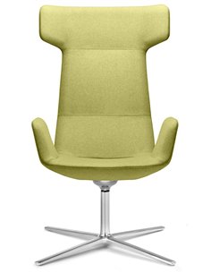 Кресло LD SEATING FLEXI LOUNGE FL-XL-BR-RA, N6 тканевое, с высокой спинкой 2