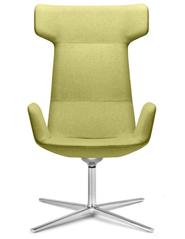 Кресло LD SEATING FLEXI LOUNGE FL-XL-BR-RA, N6 тканевое, с высокой спинкой