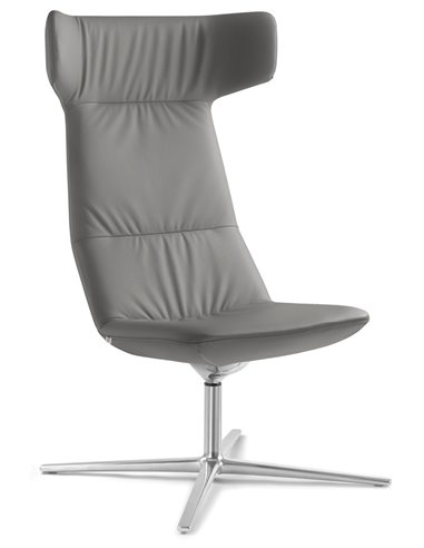 Кресло LD SEATING FLEXI LOUNGE FL-XL, N6 тканевое, с высокой спинкой