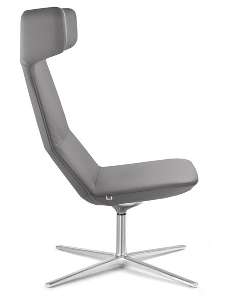Кресло LD SEATING FLEXI LOUNGE FL-XL, N6 тканевое, с высокой спинкой