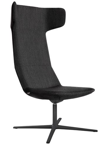 Кресло LD SEATING FLEXI LOUNGE FL-XL-RA, N1 тканевое, с высокой спинкой