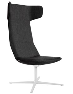 Кресло LD SEATING FLEXI LOUNGE FL-XL-RA, N0 тканевое, с высокой спинкой