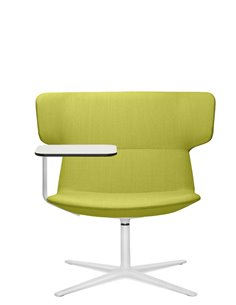 Кресло LD SEATING FLEXI LOUNGE FL-L-N0, TP для аудиторий, с откидным столиком