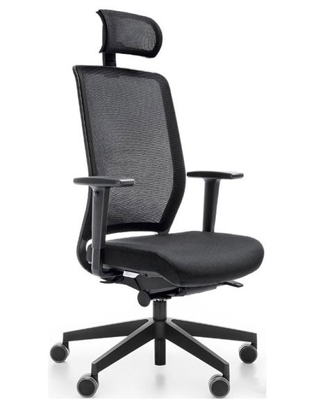 Кресло PROFIM VERIS NET (110 SFL BLACK P54PU), эргономичное