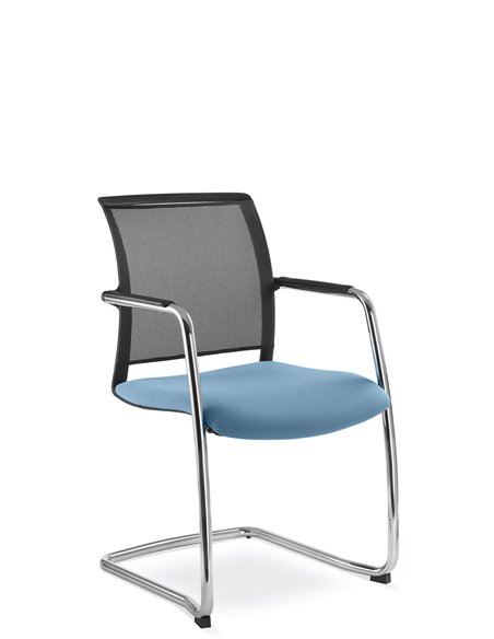 Кресло LD SEATING LOOK 272-Z для посетителей, на полозьях