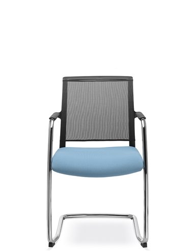 Кресло LD SEATING LOOK 272-Z для посетителей, на полозьях