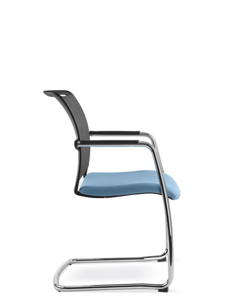 Кресло LD SEATING LOOK 272-Z для посетителей, на полозьях