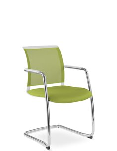 Кресло LD SEATING LOOK 273-Z для посетителей, на полозьях