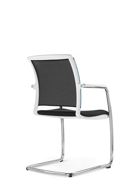 Кресло LD SEATING LOOK 273-Z для посетителей, на полозьях