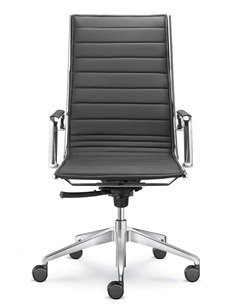 Кресло LD SEATING FLY 710 для руководителя, кожаное 2