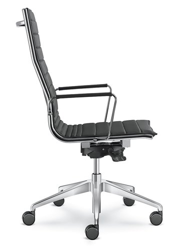 Кресло LD SEATING FLY 710 для руководителя, кожаное