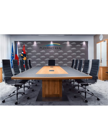 Кресло LD SEATING FLY 710 для руководителя, кожаное