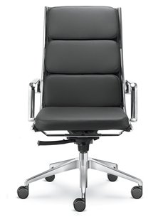 Кресло LD SEATING FLY 700 для руководителя, кожаное 2