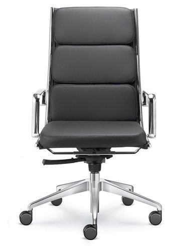 Кресло LD SEATING FLY 700 для руководителя, кожаное