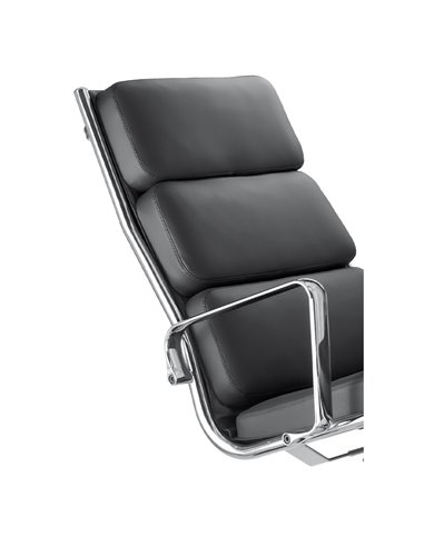 Кресло LD SEATING FLY 700 для руководителя, кожаное