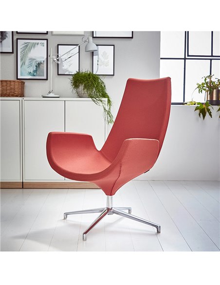 Лаунж-кресло LD SEATING RELAX RE-V тканевое