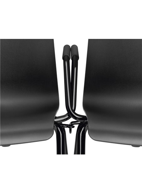 Кресло LD SEATING EVO 010-N1, BR для посетителей, на ножках