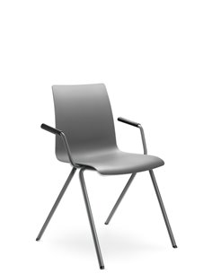 Кресло LD SEATING EVO 010-N3, BR для посетителей, на ножках