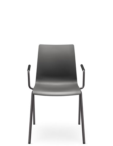 Кресло LD SEATING EVO 010-N5, BR для посетителей, на ножках