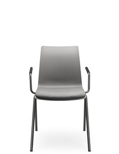 Кресло LD SEATING EVO 011-N3, BR для посетителей, на ножках 2