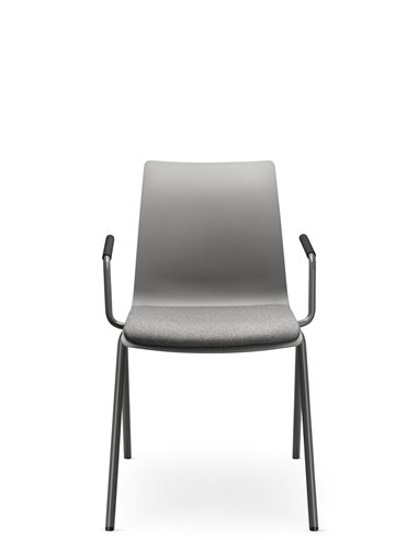 Кресло LD SEATING EVO 011-N3, BR для посетителей, на ножках