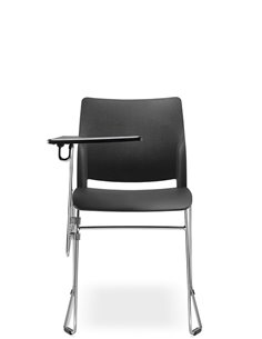 Кресло LD SEATING TREND 520-Q-N4+TR для аудиторий, со столиком 2
