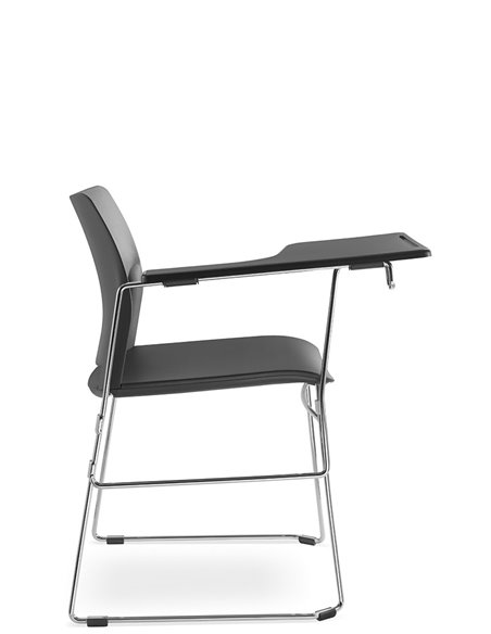 Крісло LD SEATING TREND 520-Q-N4+TR для аудиторій, зі столиком