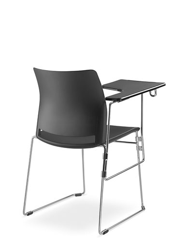 Крісло LD SEATING TREND 520-Q-N4+TR для аудиторій, зі столиком