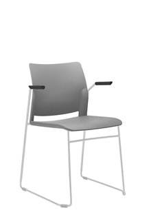 Крісло LD SEATING TREND 520-Q-N0, BR для відвідувачів, на полозах