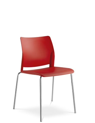 Кресло LD SEATING TREND 530-N4 для посетителей, на ножках