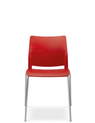 Кресло LD SEATING TREND 530-N4 для посетителей, на ножках