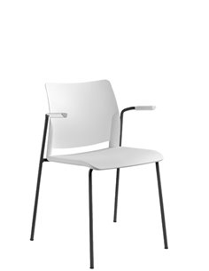 Крісло LD SEATING TREND 530-N1, BR для відвідувачів, на ніжках