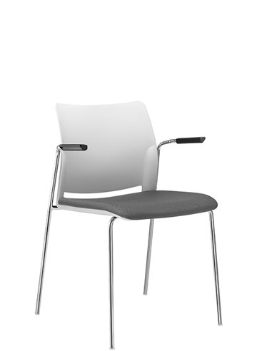 Кресло LD SEATING TREND 531-N4, BR для посетителей, на ножках