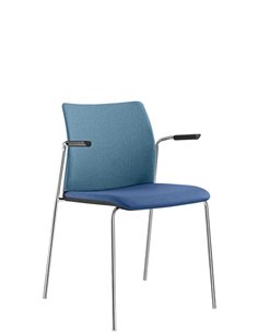 Крісло LD SEATING TREND 532-N4, BR для відвідувачів, на ніжках