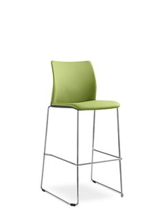 Барное кресло LD SEATING TREND 528-Q-N4 на полозьях