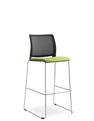 Барное кресло LD SEATING TREND 529-Q-N4 на полозьях
